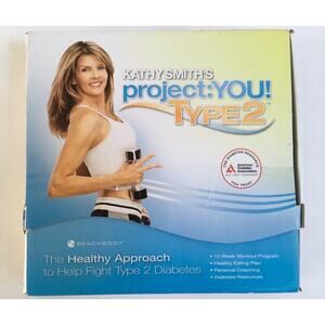 KATHY SMITH Project You! Type 2 Diabetes Workouts 12-Week DVDs & CD Good 2 Move!